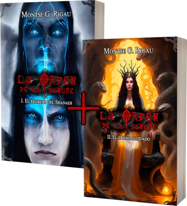 Pack 2 libros: El regreso del Shanadi y El trono olvidado