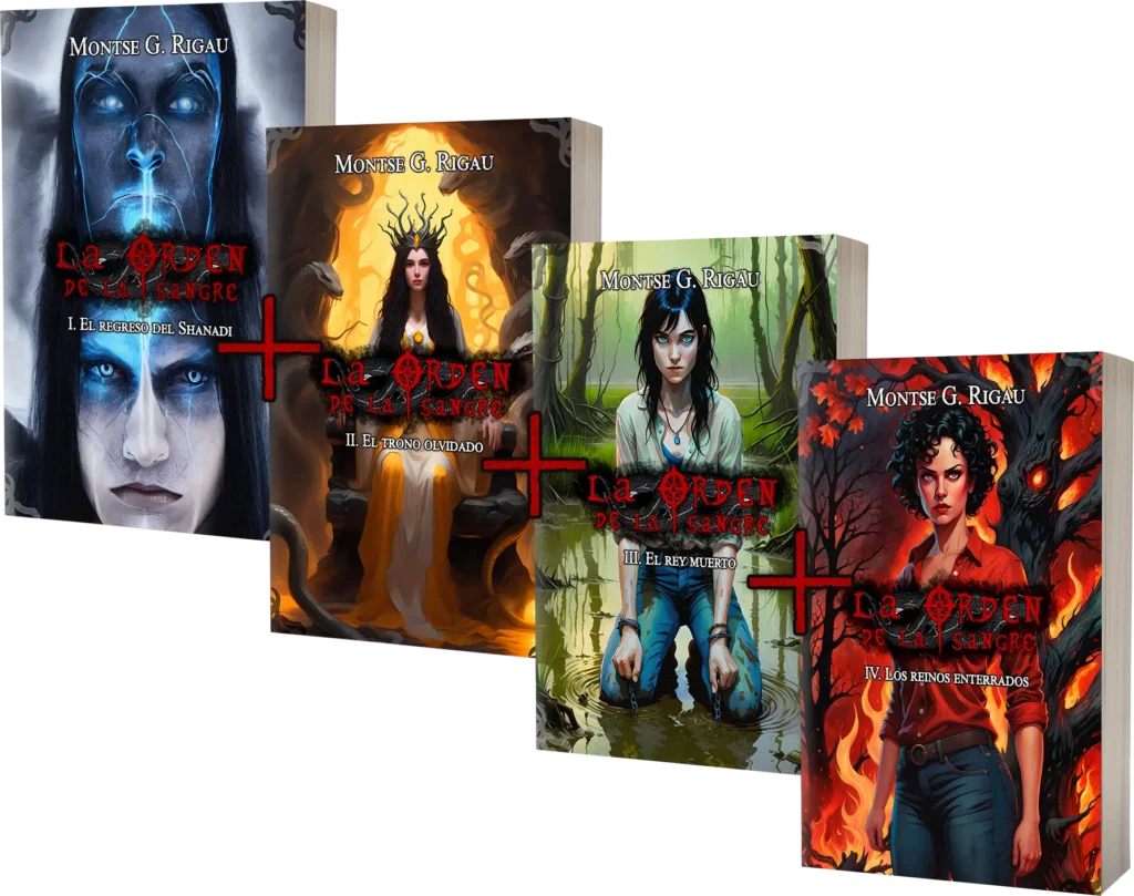 Pack 4 libros: I. El regreso del Shanadi + II. El trono olvidado + III. El rey muerto + IV. Los reinos enterrados